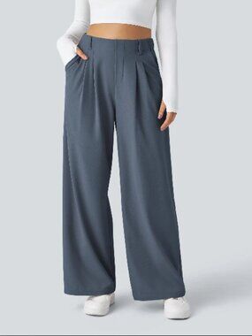 Halara - Regular M(8-10) - Grisaille Waffle Pants